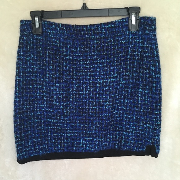 J. Crew Factory Dresses & Skirts - J. Crew Factory Royal Tweed Mini Skirt